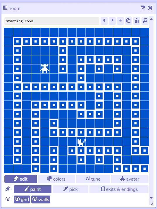 Minotaur Maze Game - Bitsy - July 2026 Progress.png